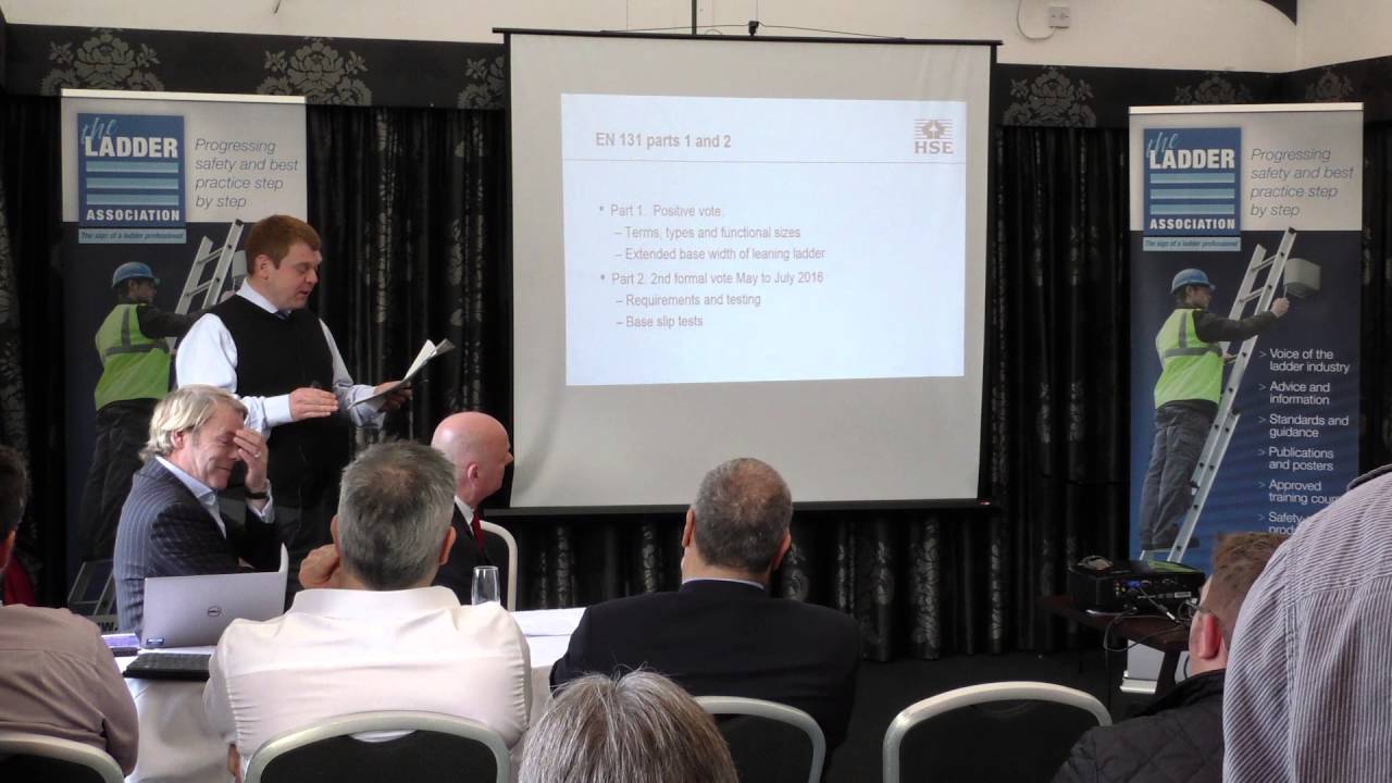 2016 Annual Members' Meeting - Changes to ladder standard EN131