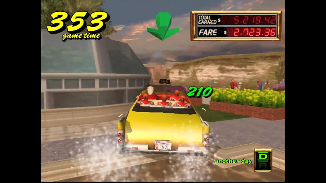 Crazy Taxi 2 (Another Day WR) - Around Apple - $290,987.57 - Slash - 885 customers [CHEERLEADERS]