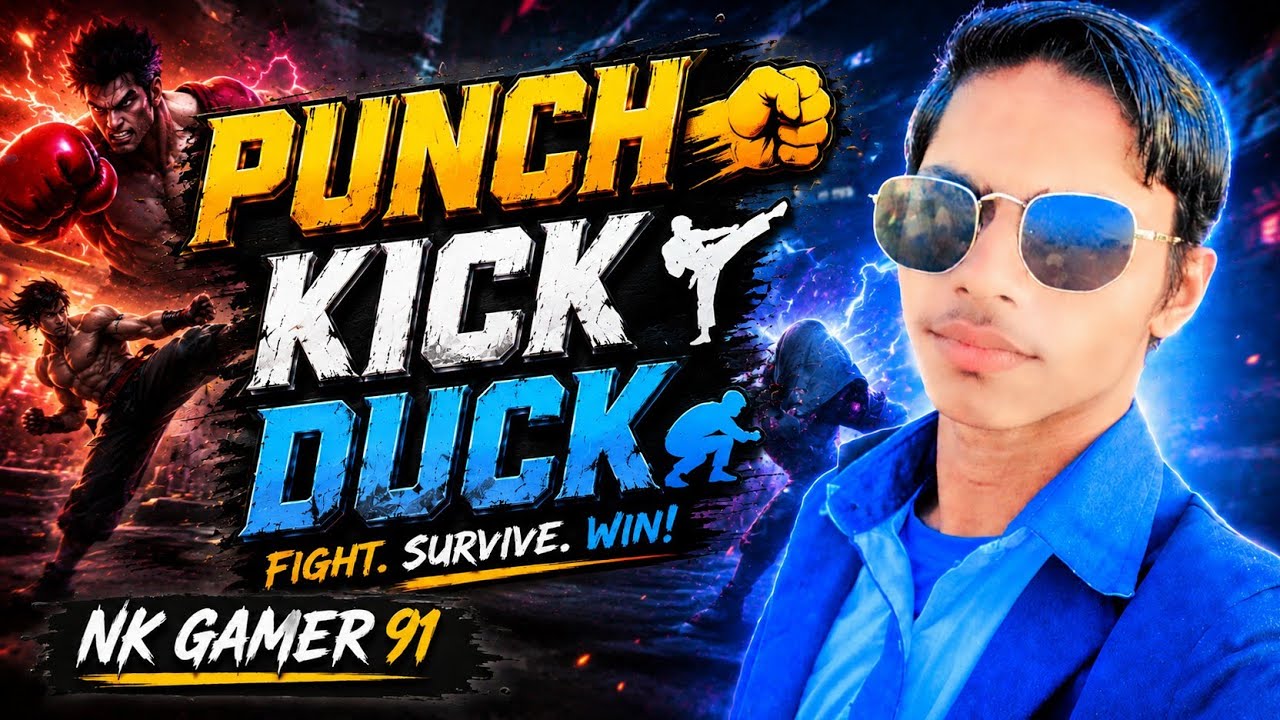 Punch Kick Duck: बत्तख की धमाकेदार फाइट! 🦆🥊 - मुक्के और लातों की बरसात | #nkvideo91 #gameplay 