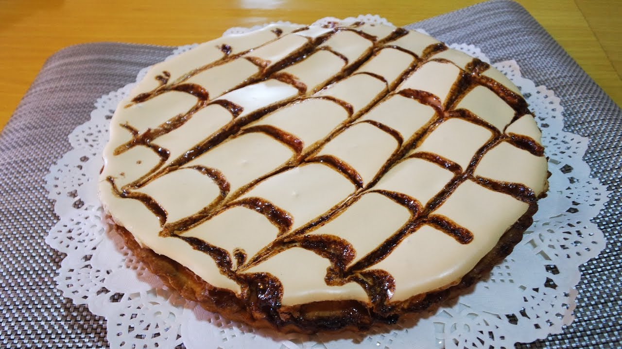 حلوى المربى بطبقتين هشة ومقرمشة ذوق ومذاق راقية جدااا الوصفة فقط على قناتي tarte au confiture