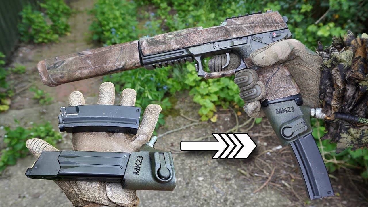 This Pistol Is The G.O.A.T (HPA Airsoft SSX23)