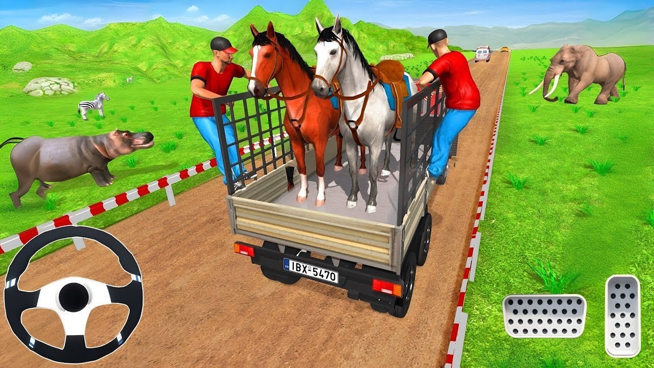 Farm Animal Transport Truck 🚜 | Offroad Horse Cargo Driving 3D | Android Gameplay 2026