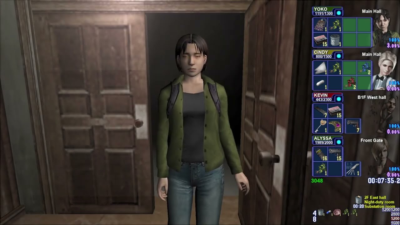 Resident Evil Outbreak File # 2 [Online Gameplay #86] Desperate Times