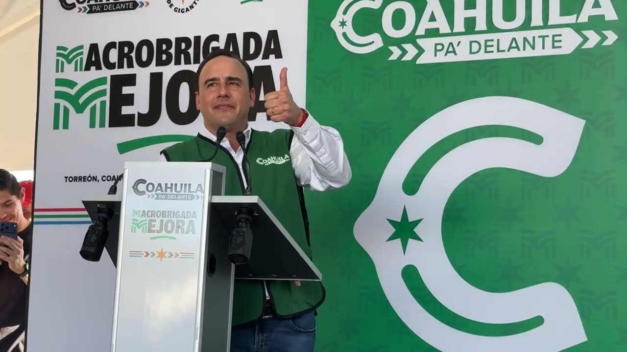 Arranque de la Macrobrigada Mejora en el Ejido La Concha en #Torreón.