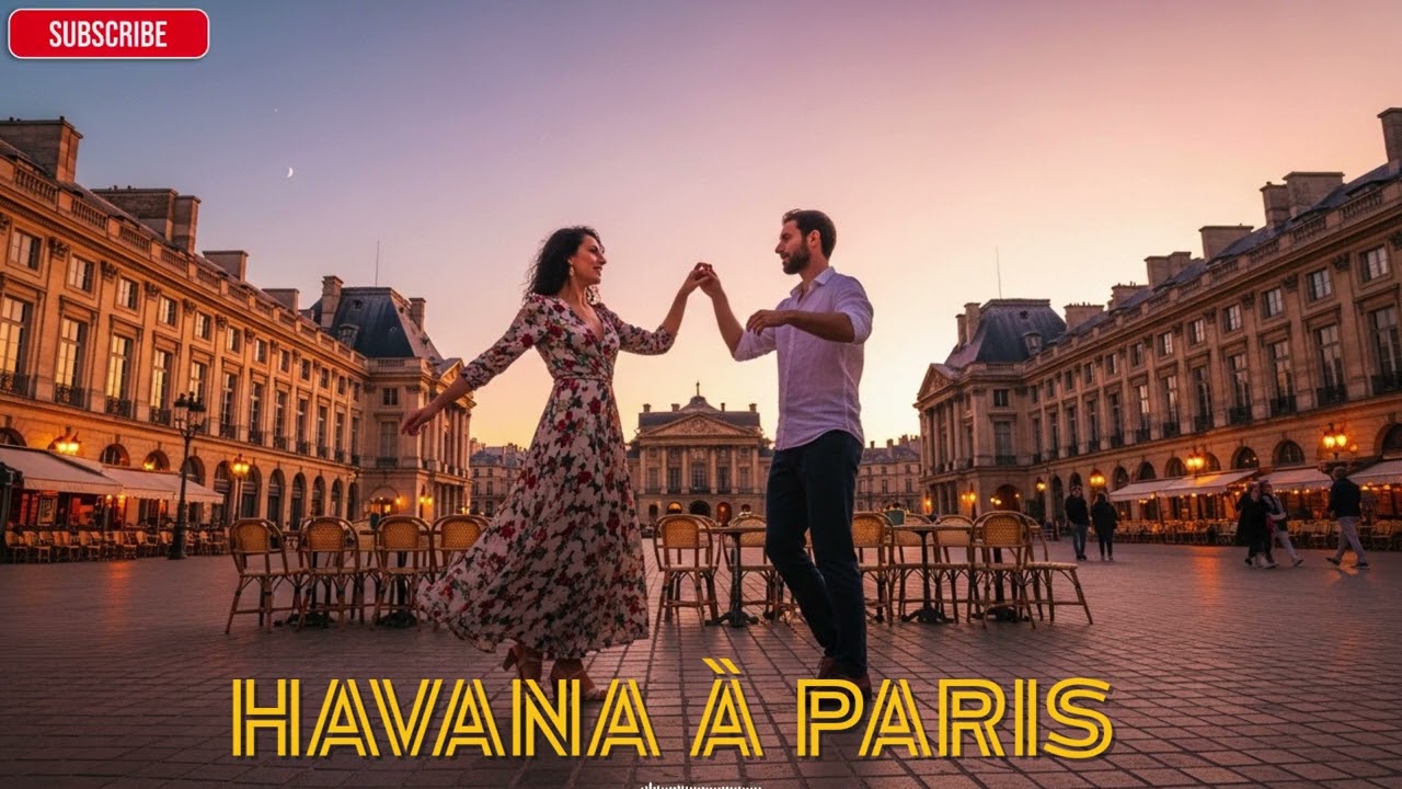 Classic Havana × Paris Jazz Café 🎷 | Light Dance Rhythm & Easy Listening