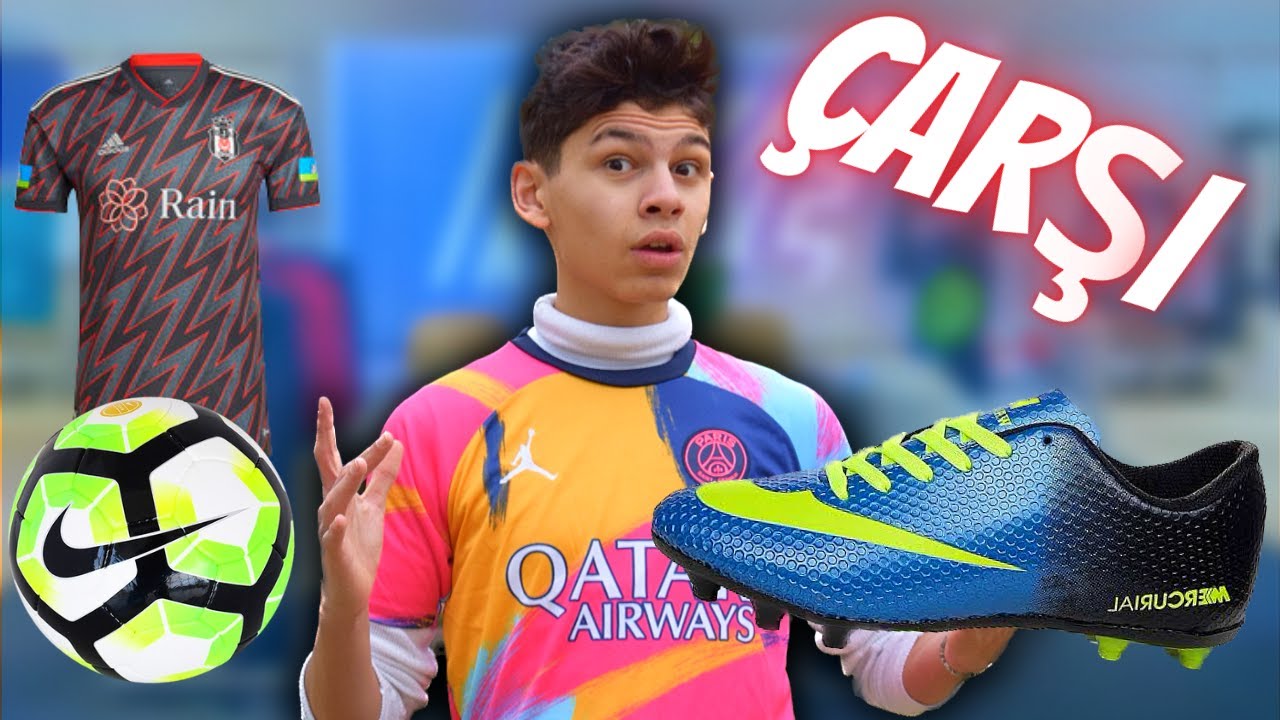 ÇARŞIDAN UCUZA FUTBOL MALZEMELERİ TOPLADIK (TEST ETTİK)#2