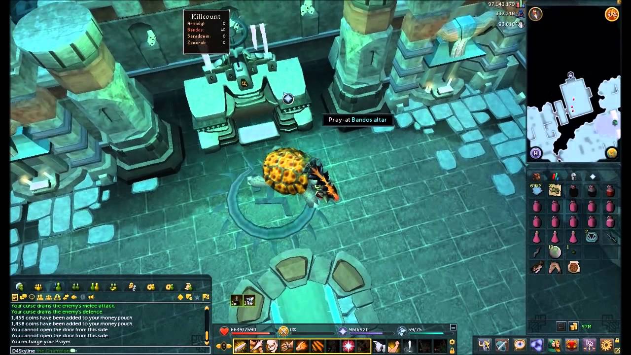 D4Skyline - Solo/Duo/Team Bandos GWD Guide