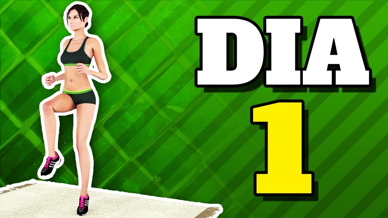 Rutina Diaria de Ejercicios: D&iacute;a 1 (Ejercicios de Quema de Grasa y Trasero y Piernas)