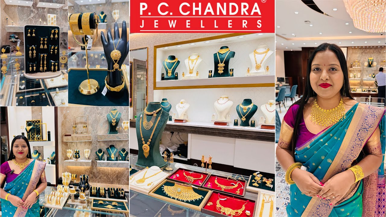 *Huge*😳Gold jewelleries from Newly launched P C Chandra Jewellers,Koramangala@pcchandrajewellers
