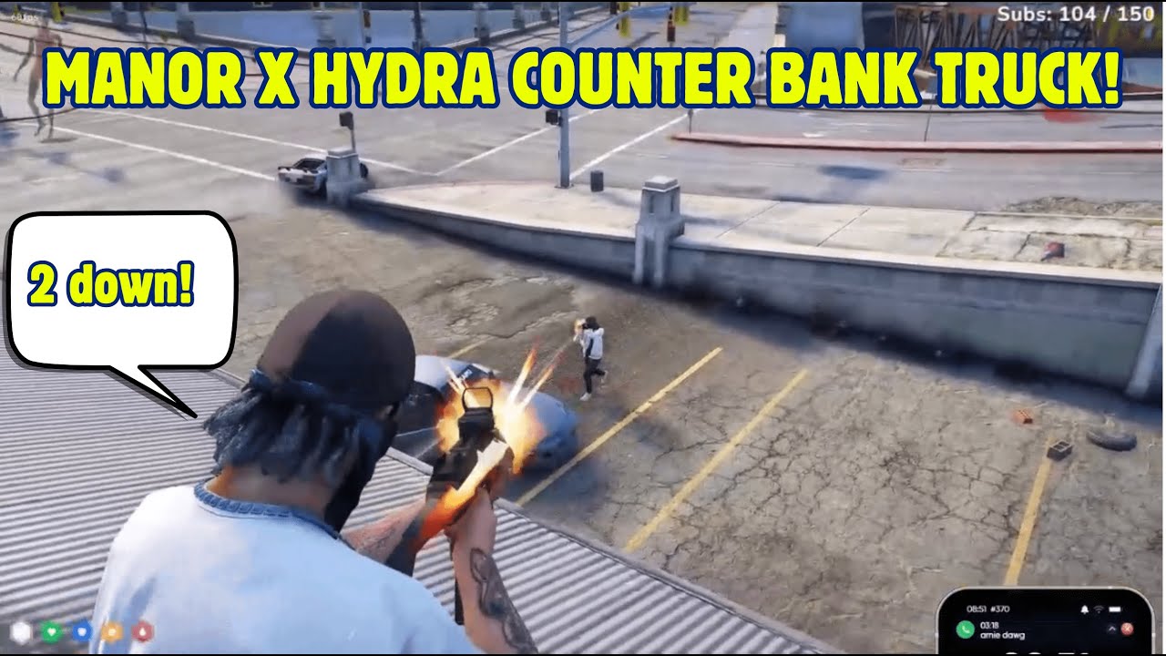 Manor x Hydra COUNTER a Bank Truck | Manor No Pixel 4.0