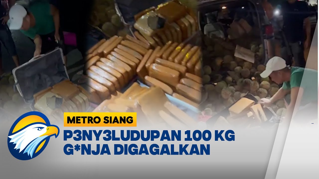 Polisi Gagalkan Penyelundupan Ganja dalam Truk Durian - [Berantas]