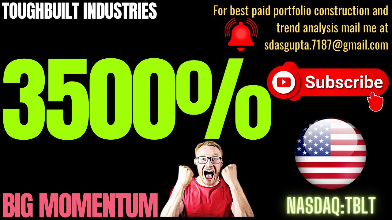 TBLT STOCK | TOUGHBUILT INDUSTRIES BIG MOMENTUM | TOUGHBUILT STOCK