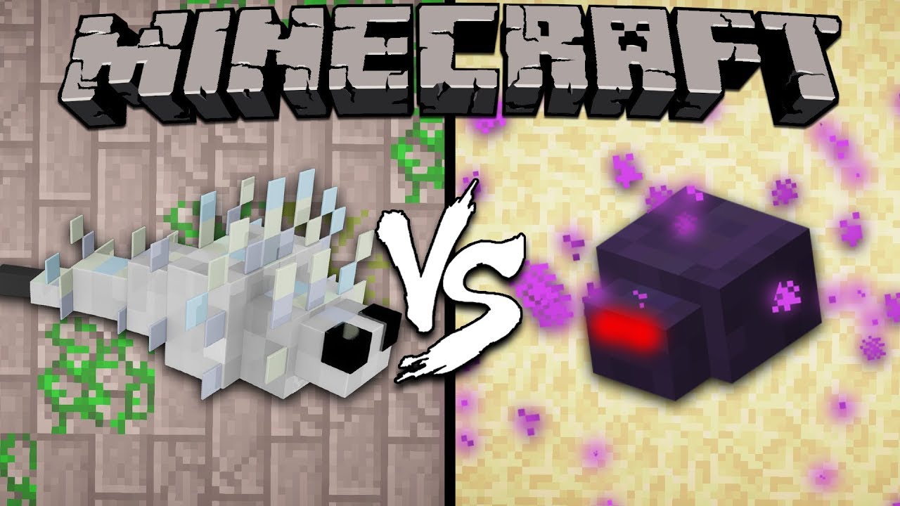 Silverfish vs. Endermite - Minecraft
