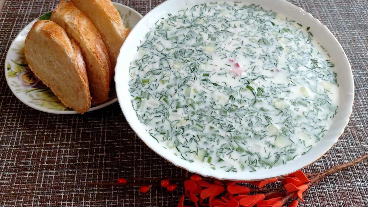 Быстро и Вкусно / Окрошка на сметане и майонезе.