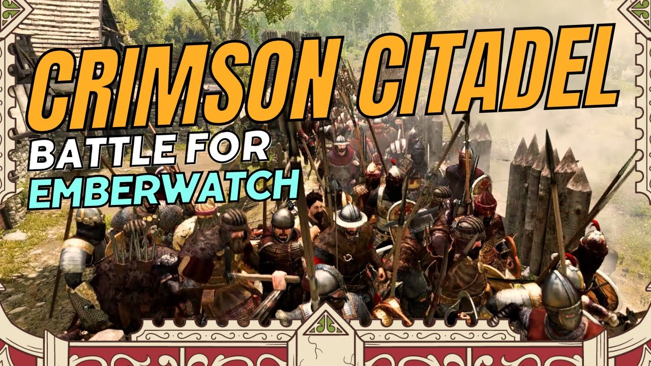 Crimson Citadel: Battle for Emberwatch - Medieval Warfare Simulation