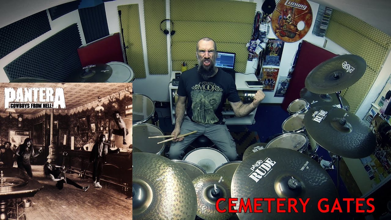 Pantera - Cemetery Gates - VINNIE PAUL Drum Cover by EDO SALA