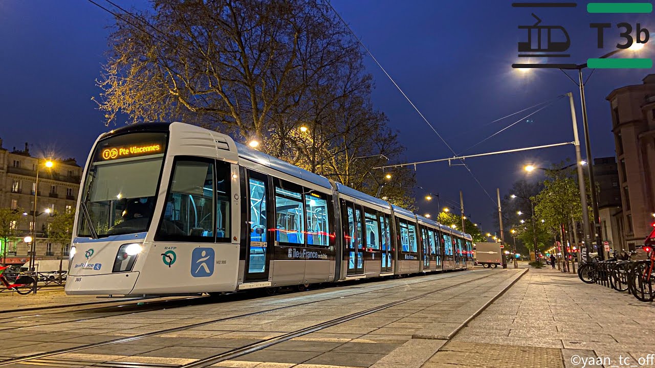 ( T3B)Nouvelle Livrée ￼ CITADIS 402 Île-de-France mobilités )