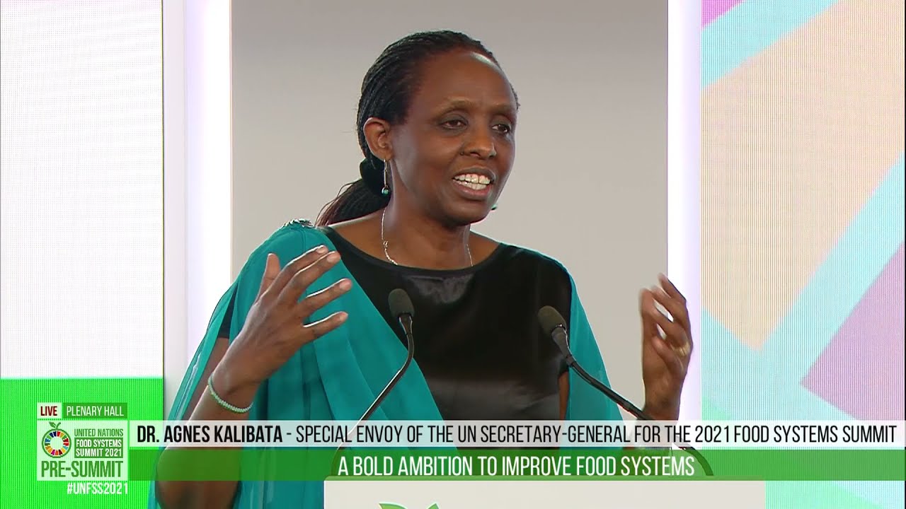 UN Special Envoy Agnes Kalibata | Pre-Summit, 26 July 2021 | #UNFSS2021