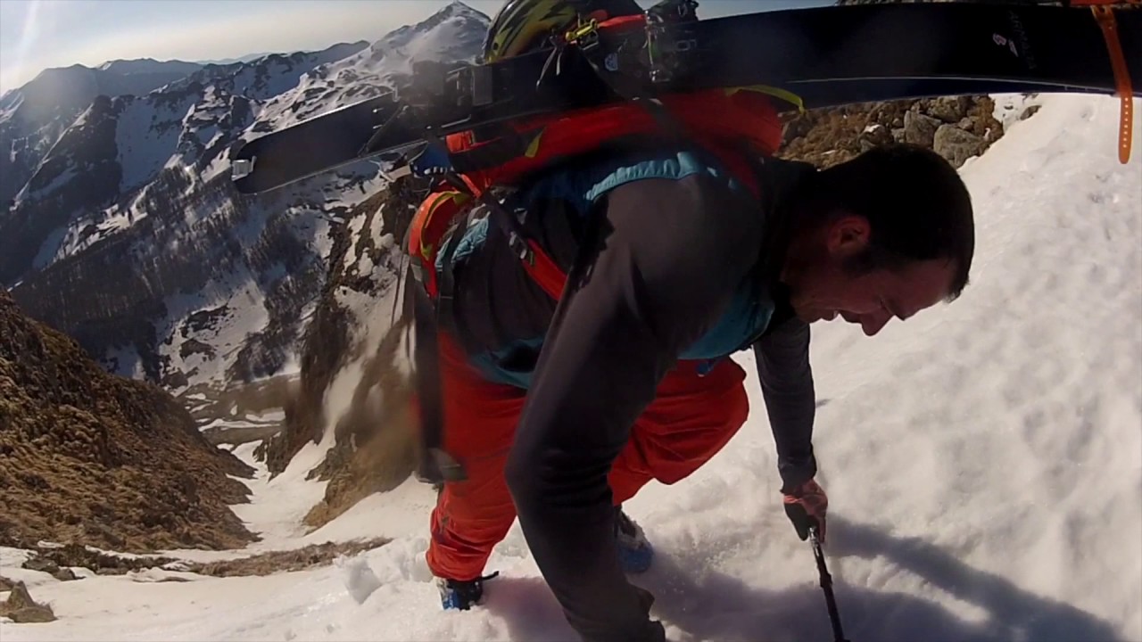 Ski extreme tuscany / Canale del Triangolo sci ripido