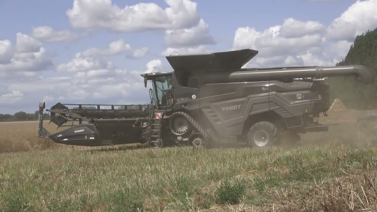 FENDT IDEAL 8T am Raps dreschen / SOUND / 4K