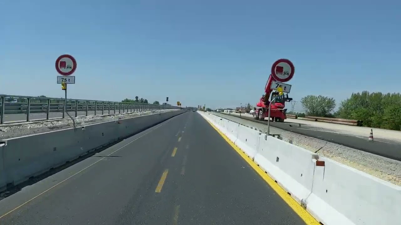 Italy: A4 Palmanova to Venezia