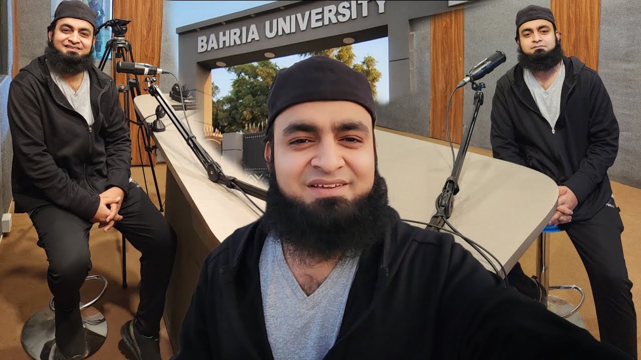 Inside Bahria University Karachi 🎓 |  Campus & Media Studio Tour