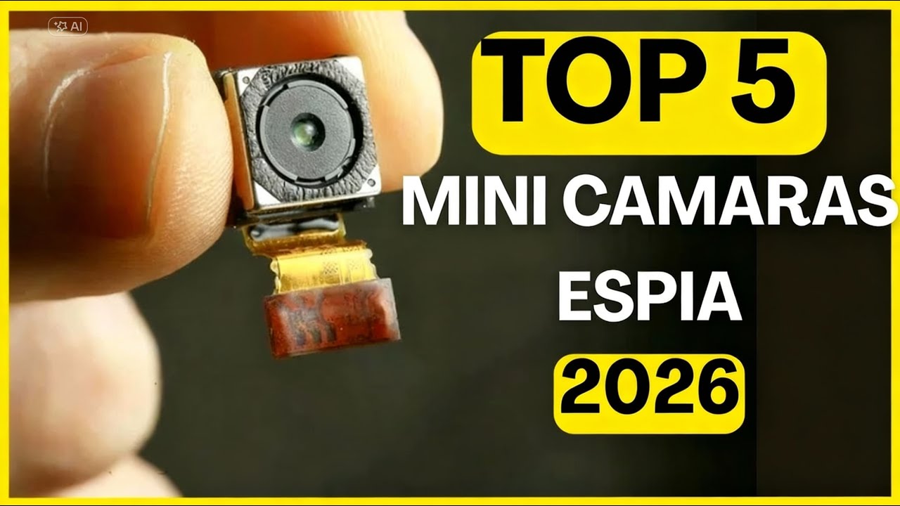Las Mejores 5 Mini Cámaras Espía de Mercado Libre | Calidad y Buen Precio 2026