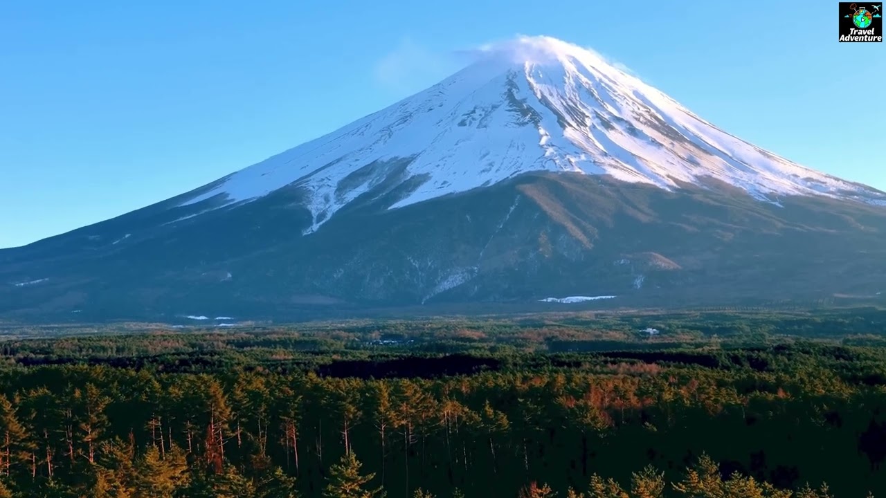 Mount Fuji 4K | Aerial Views of Japan’s Iconic Peak and Surrounding Beauty