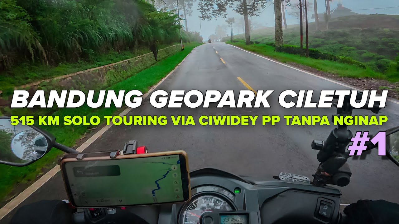 Solo Touring Bandung GeoPark Ciletuh | Lautan Kabut di Perkebunan Rancabali Ciwidey #1 | MSRB 2026