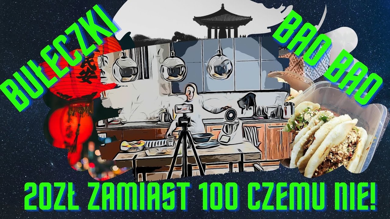 20zł zamiast 100, czemu nie!! Bułeczki bao z szarpanym indykiem