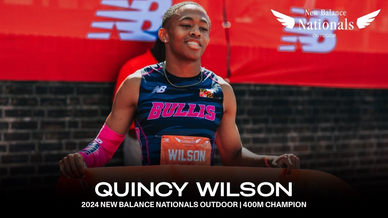 Куинси Уилсон пробежал 45,13 на New Balance Nationals и рассказал об Олимпиаде в Париже | Анализ ...
