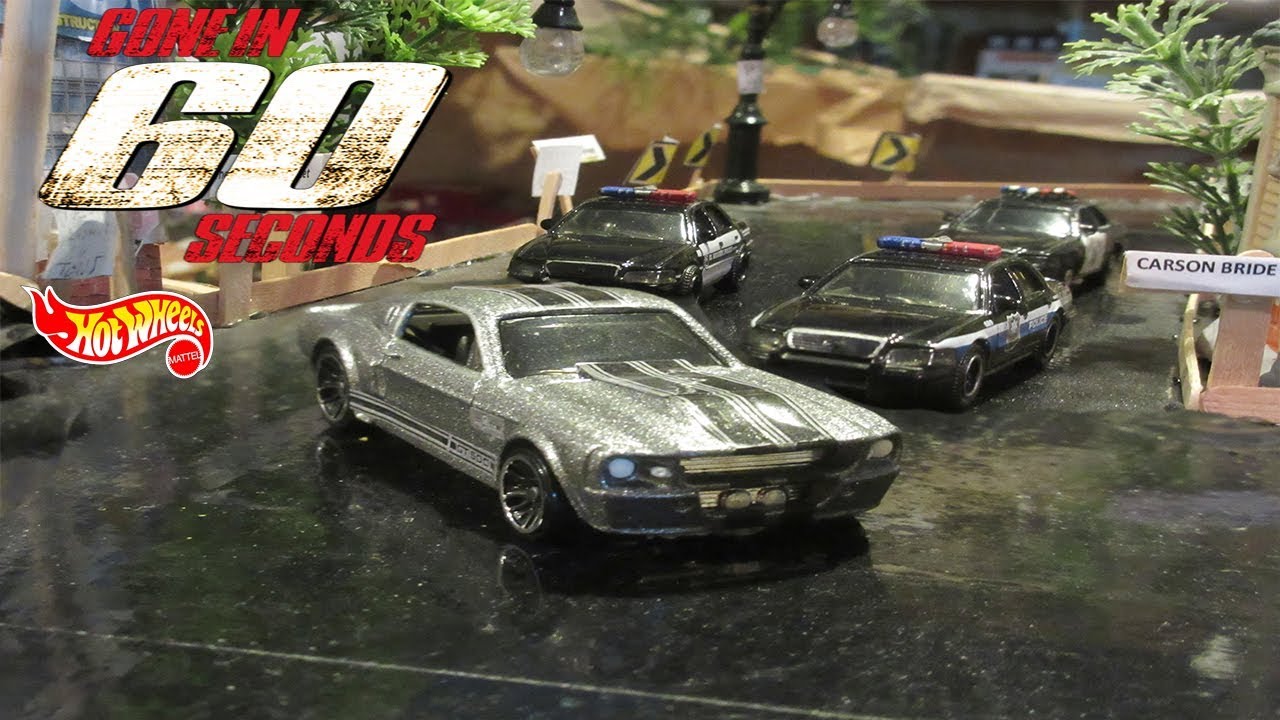 Gone in 60 Seconds | Car Chase | Stop Motion | Hot Wheels