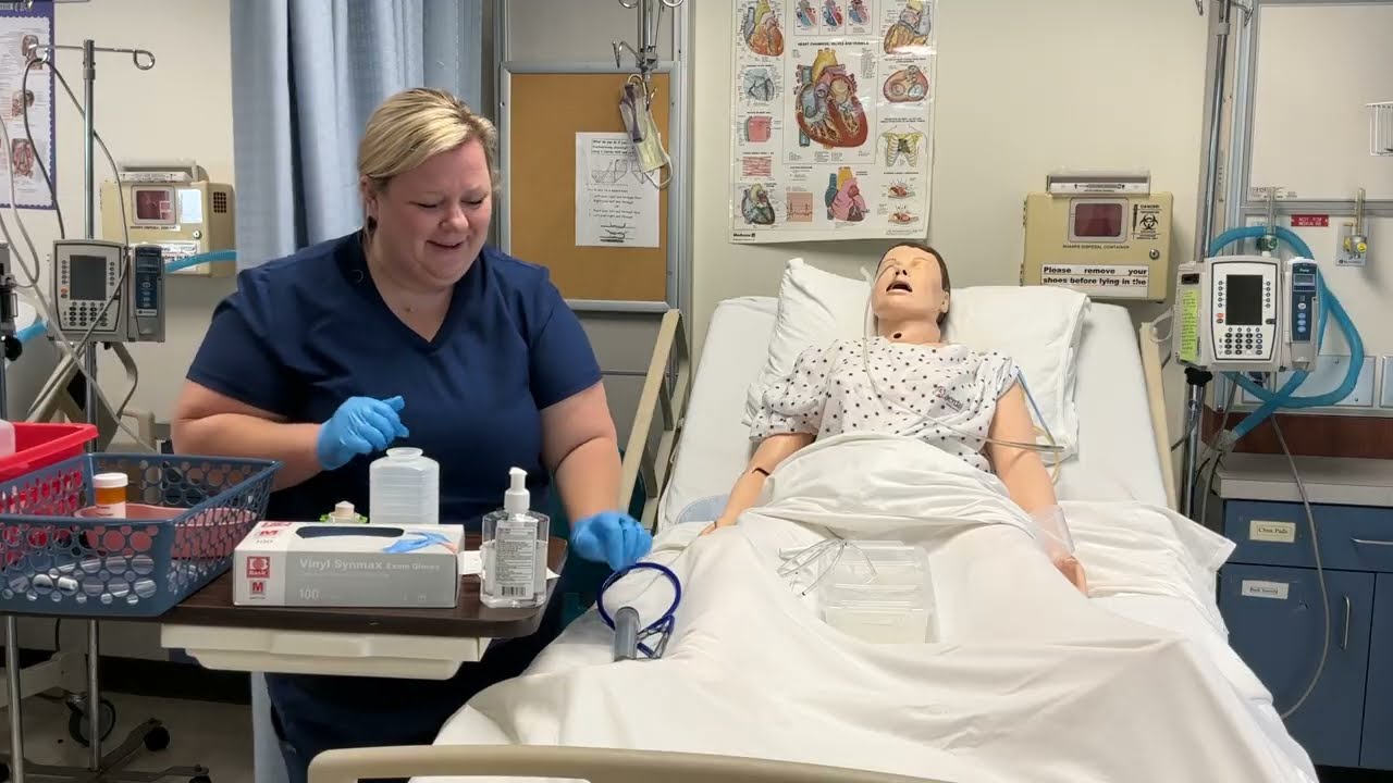 Nasogastric Skill Competency Testing Demonstration