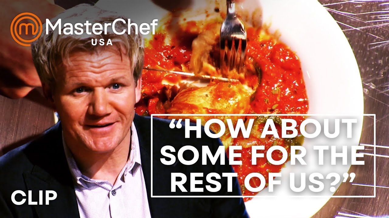 Gourmet Sausage Roll Stumps Chef Ramsay | MasterChef USA | MasterChef World