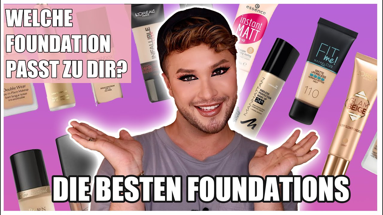 TOP 10 Foundations | Trockene, &Ouml;lige & Reife Haut | Maxim Giacomo