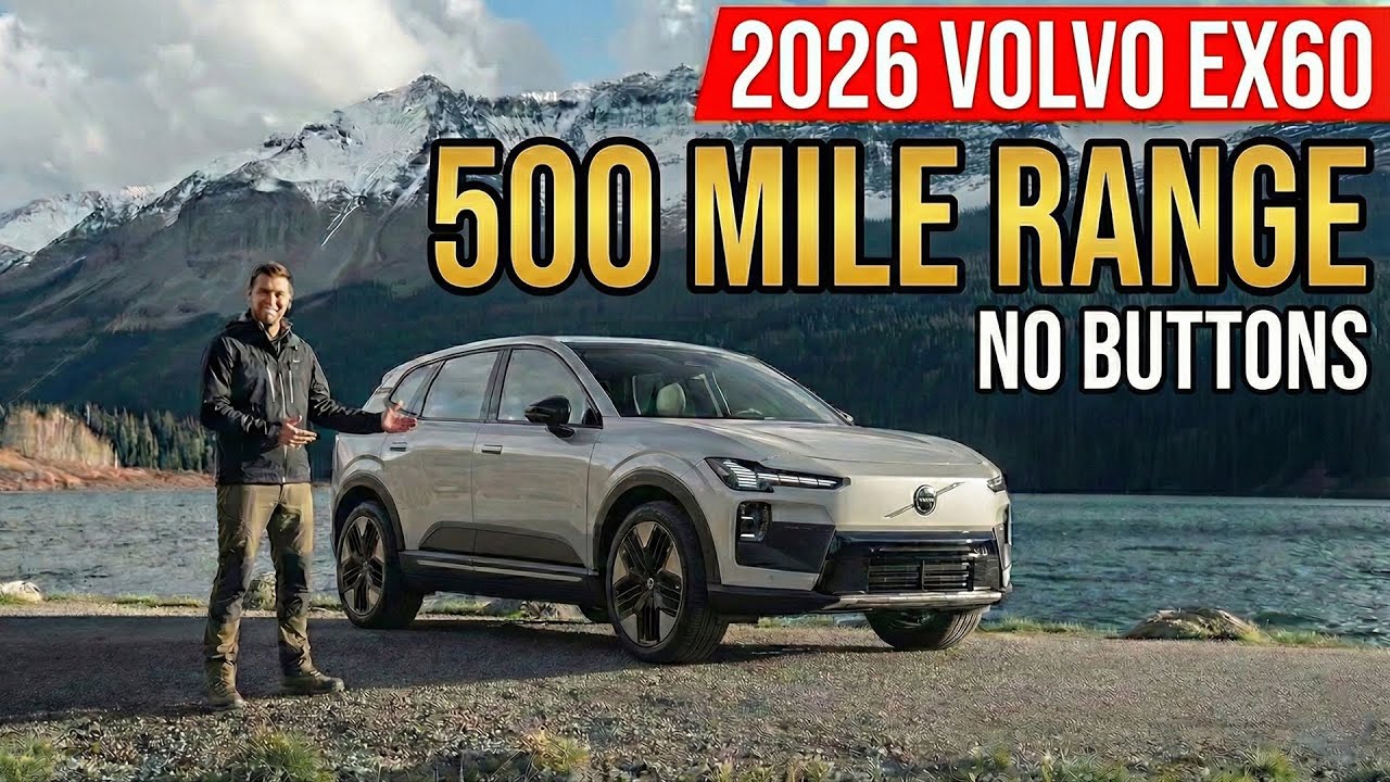 Новый Volvo EX60: запас хода в 500 миль меняет всё.