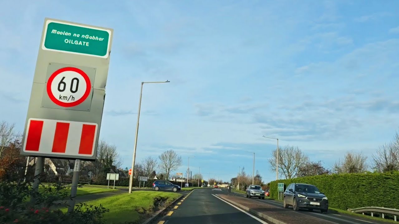 Driving from Wexford to Dublin Airport 🇮🇪 | Road Sounds & Deep Country Blues