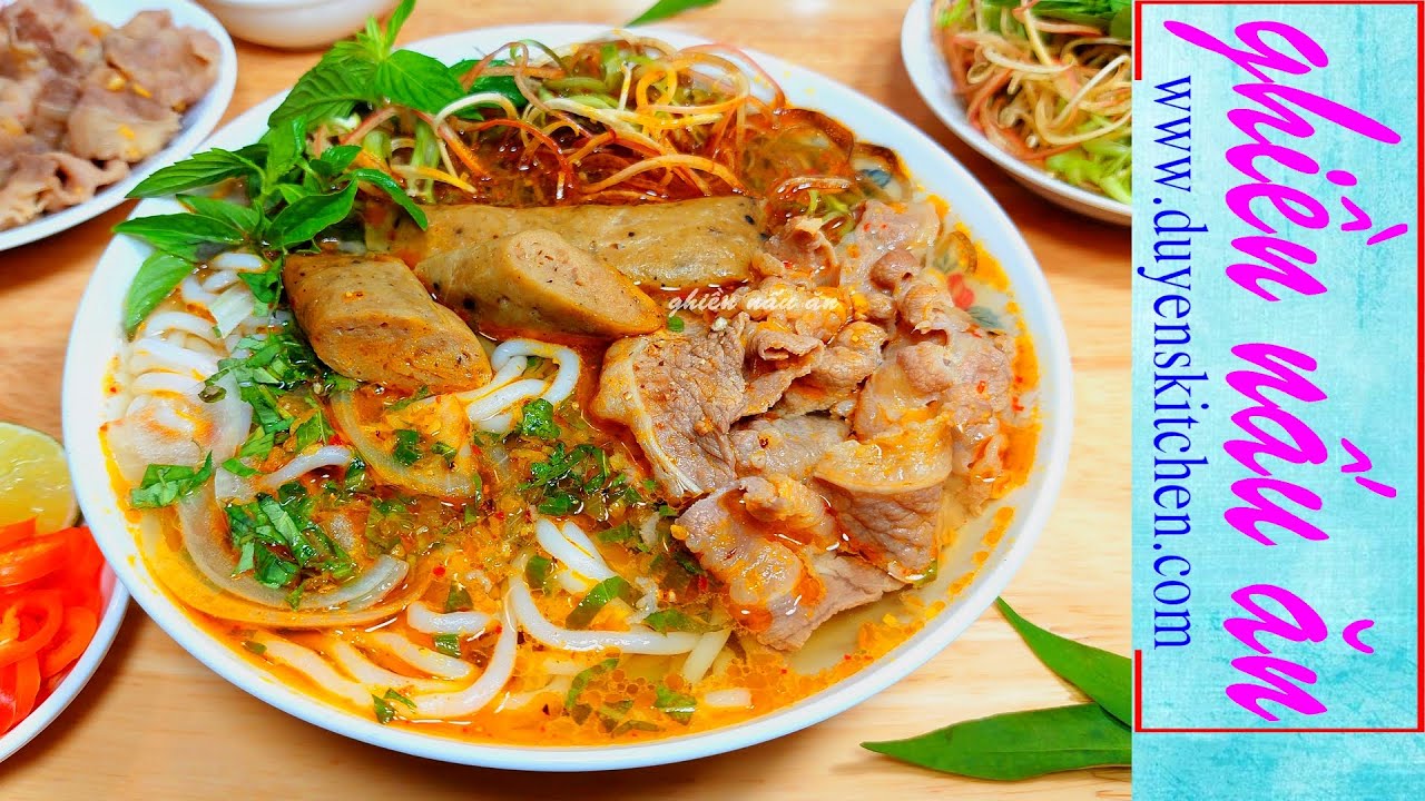 B&uacute;n B&ograve; Tốc H&agrave;nh, Nước L&egrave;o Nấu Nhanh Kh&ocirc;ng Hầm Xương, Thịt By Duyen's Kitchen | Ghiền nấu ăn
