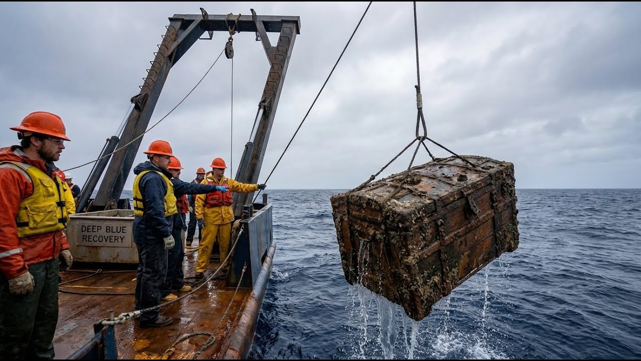 $450 Million Treasure Discovered on the Ocean Floor – A Rare Find