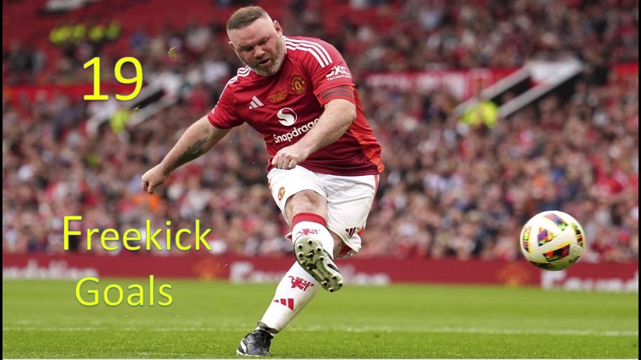 Wayne Rooney - All 19 Freekick Goals