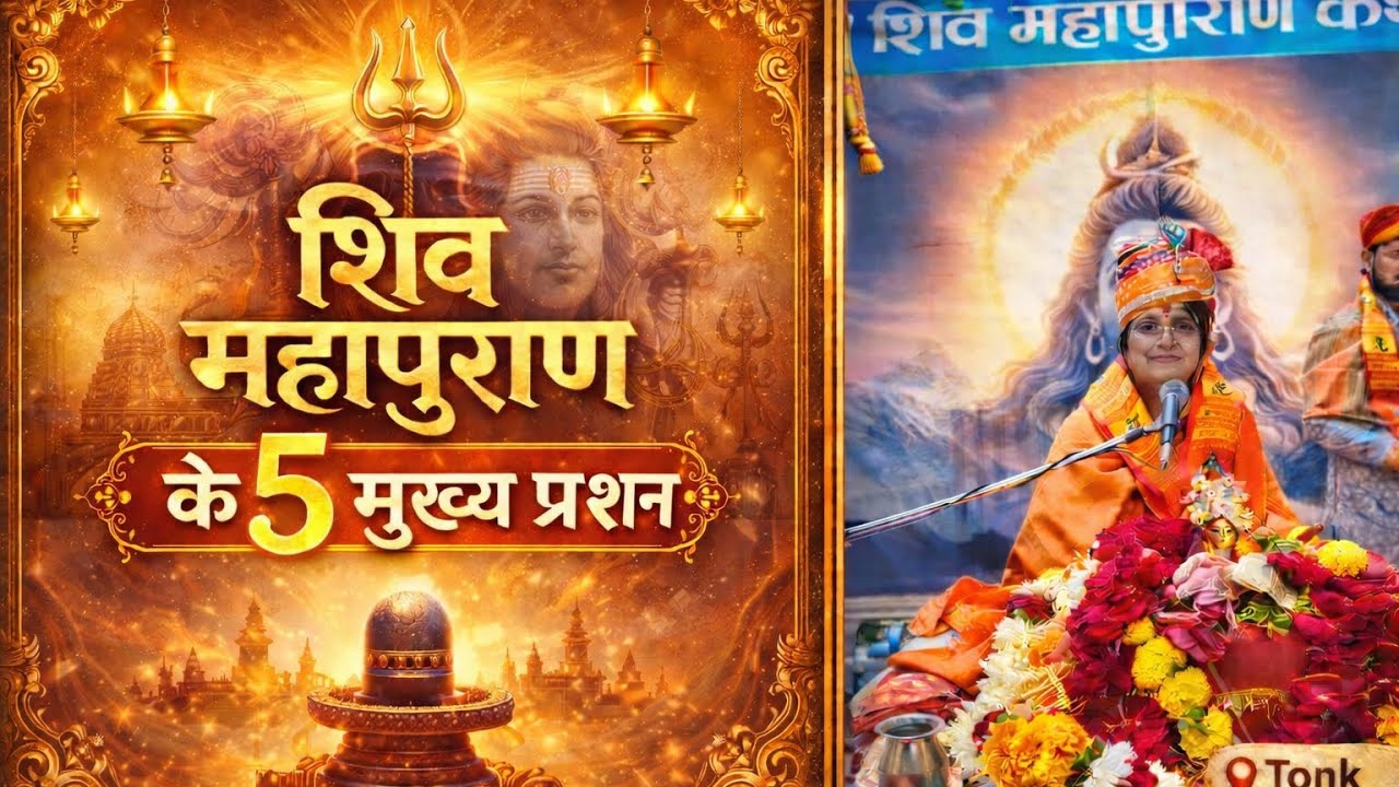 शिव महापुराण के पांच मुख्य प्रशन 