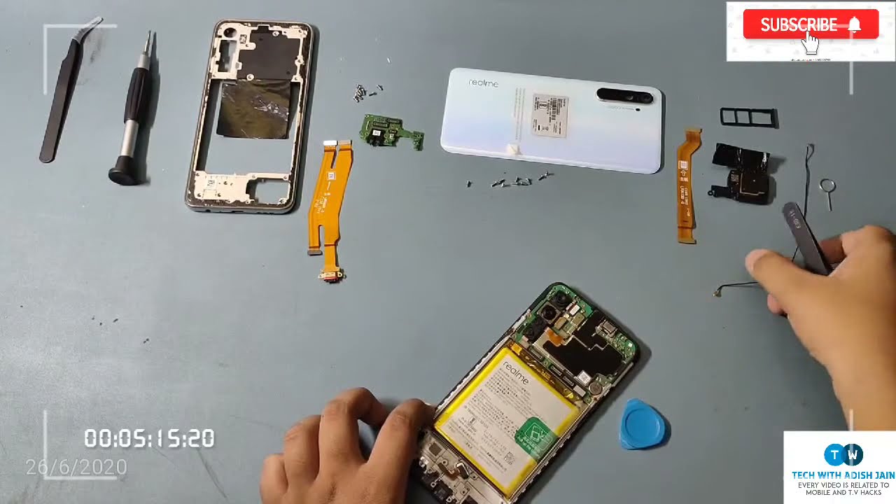 Realme X2 Full Disassembly: 🔧⚒️🔧 Teardown, Part Replacement & Repairs.