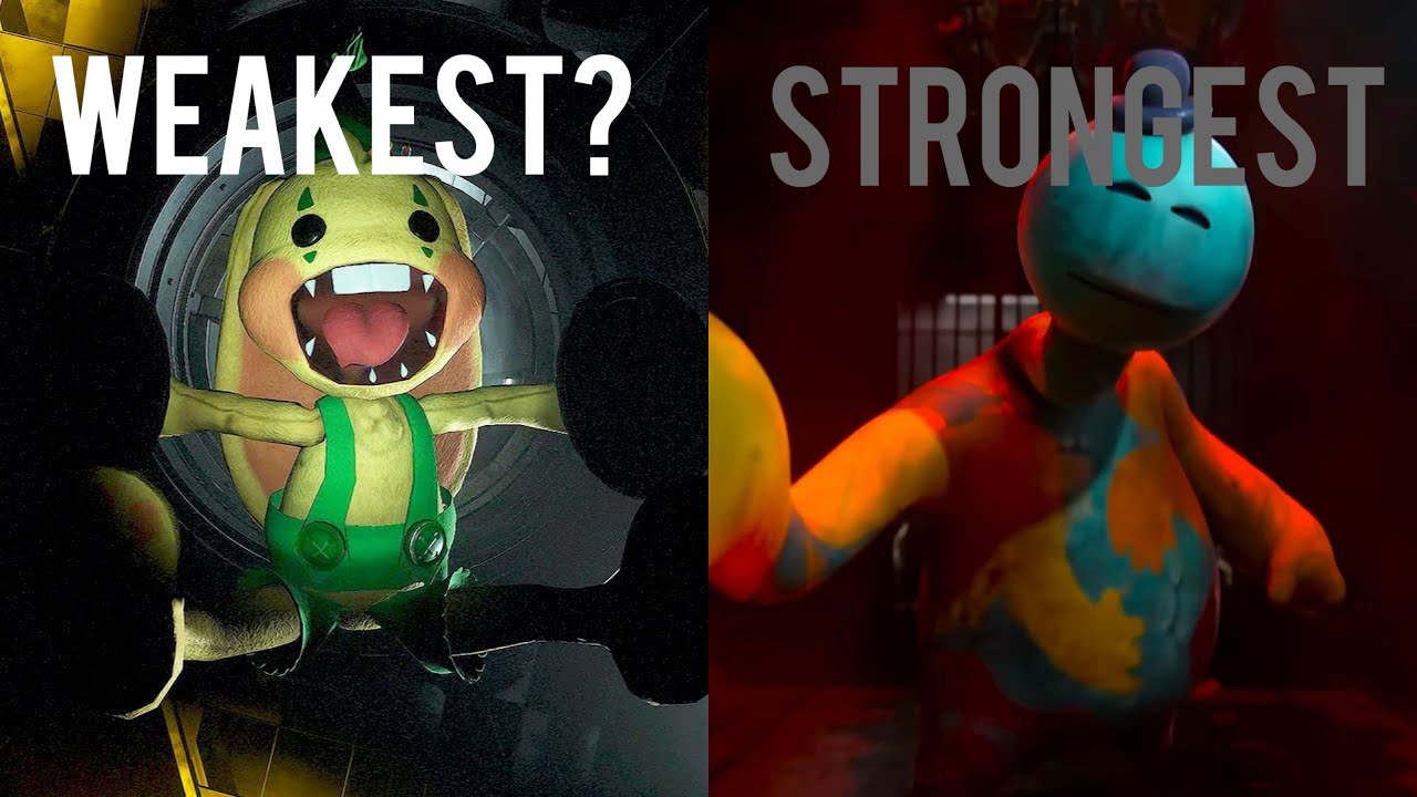 THE WEAKEST TO THE STRONGEST POPPY PLAYTIME CHARACTERS IN ORDER! 