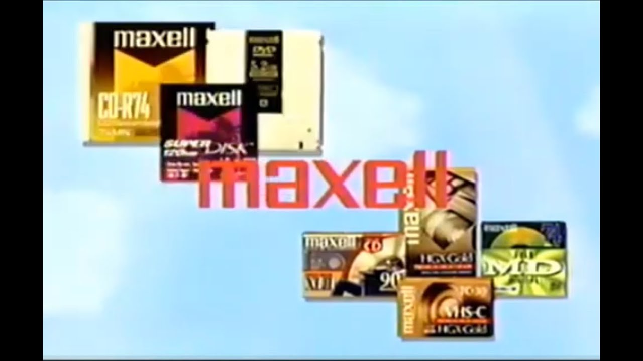 Maxell VCR Head Cleaner With Commercial