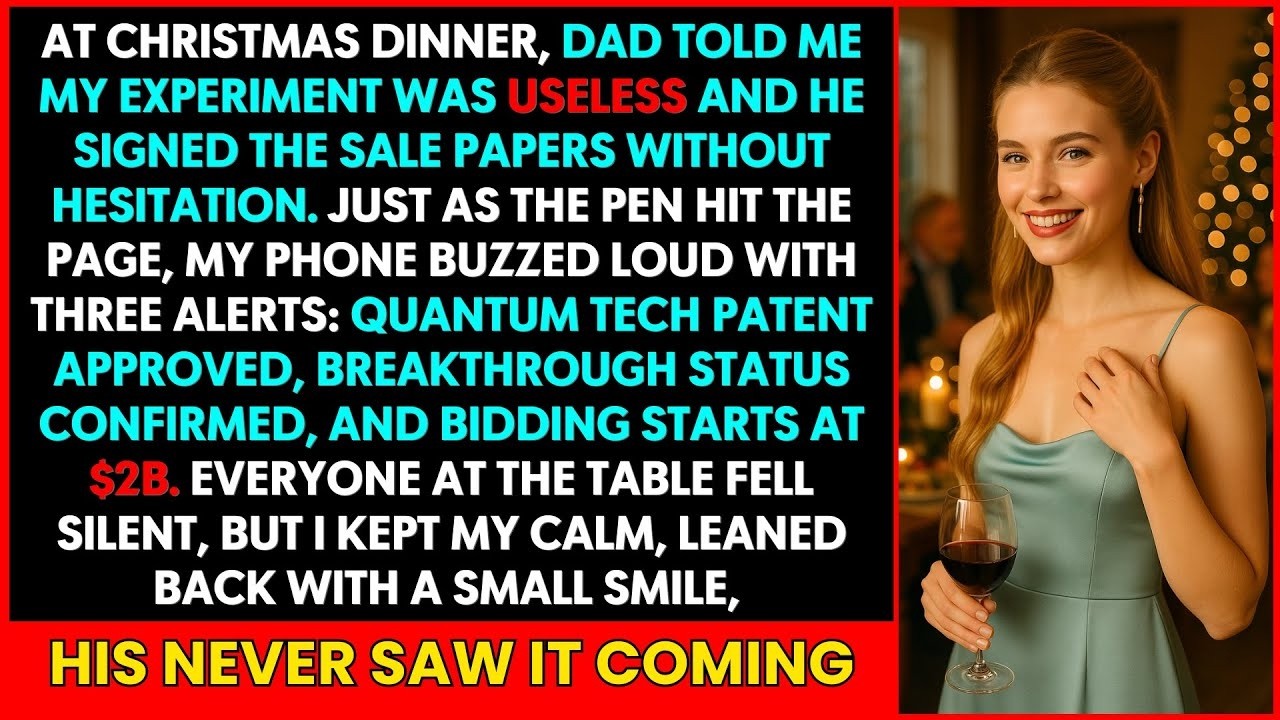 At Christmas Dinner, Dad Said “We’re Selling Your Research” — Now It’s Worth $2 Billion