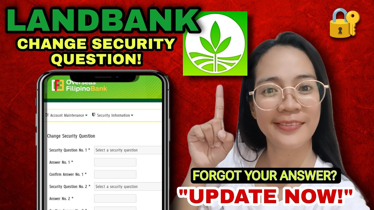 PAANO PALITAN ANG SECURITY QUESTION SA LANDBANK IACCESS | STEP-BY-STEP GUIDE! 🔐💻
