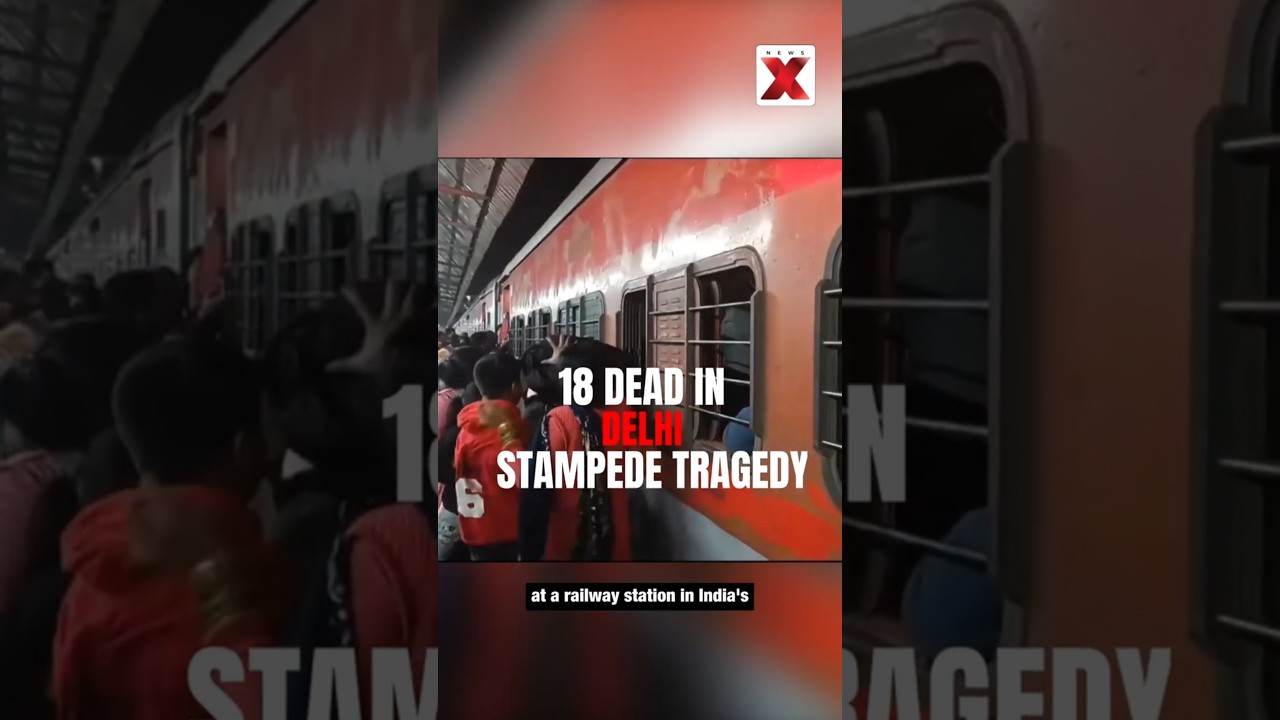 18 Dead in India Stampede in New Delhi | News X
