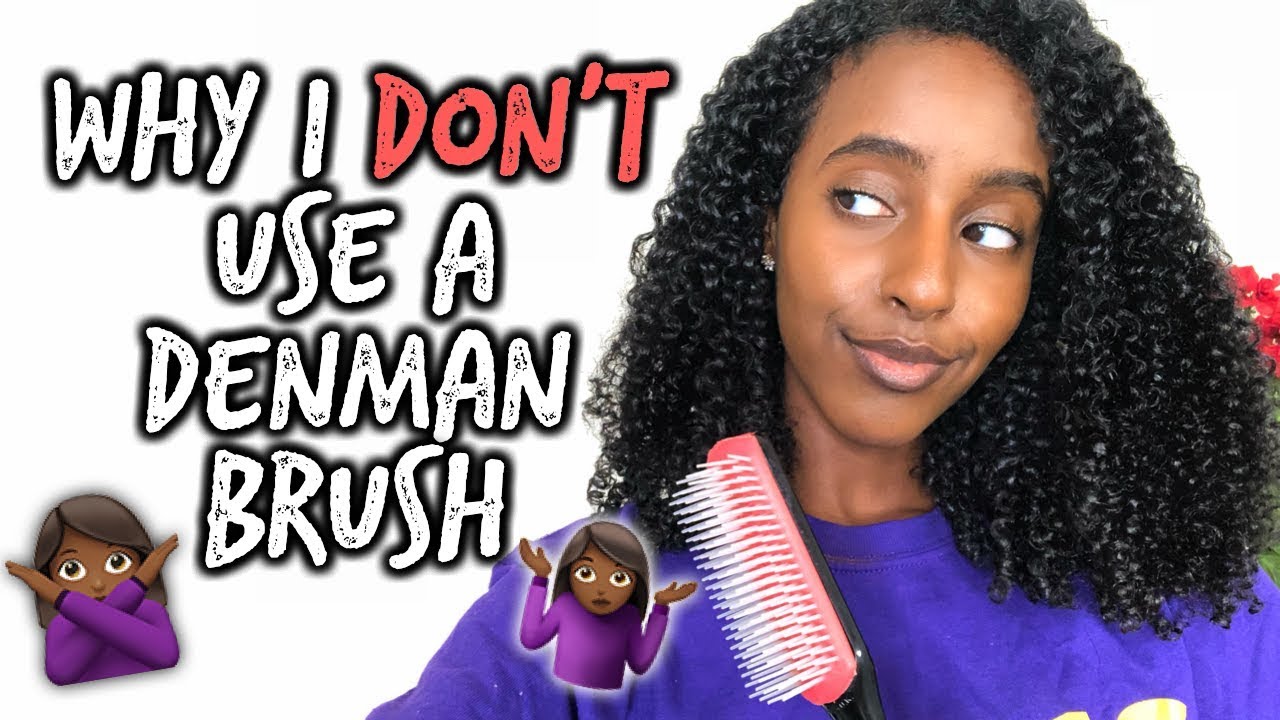 WHY I DON'T USE A DENMAN BRUSH | CURLSMAS Day 5 | Lydia Tefera
