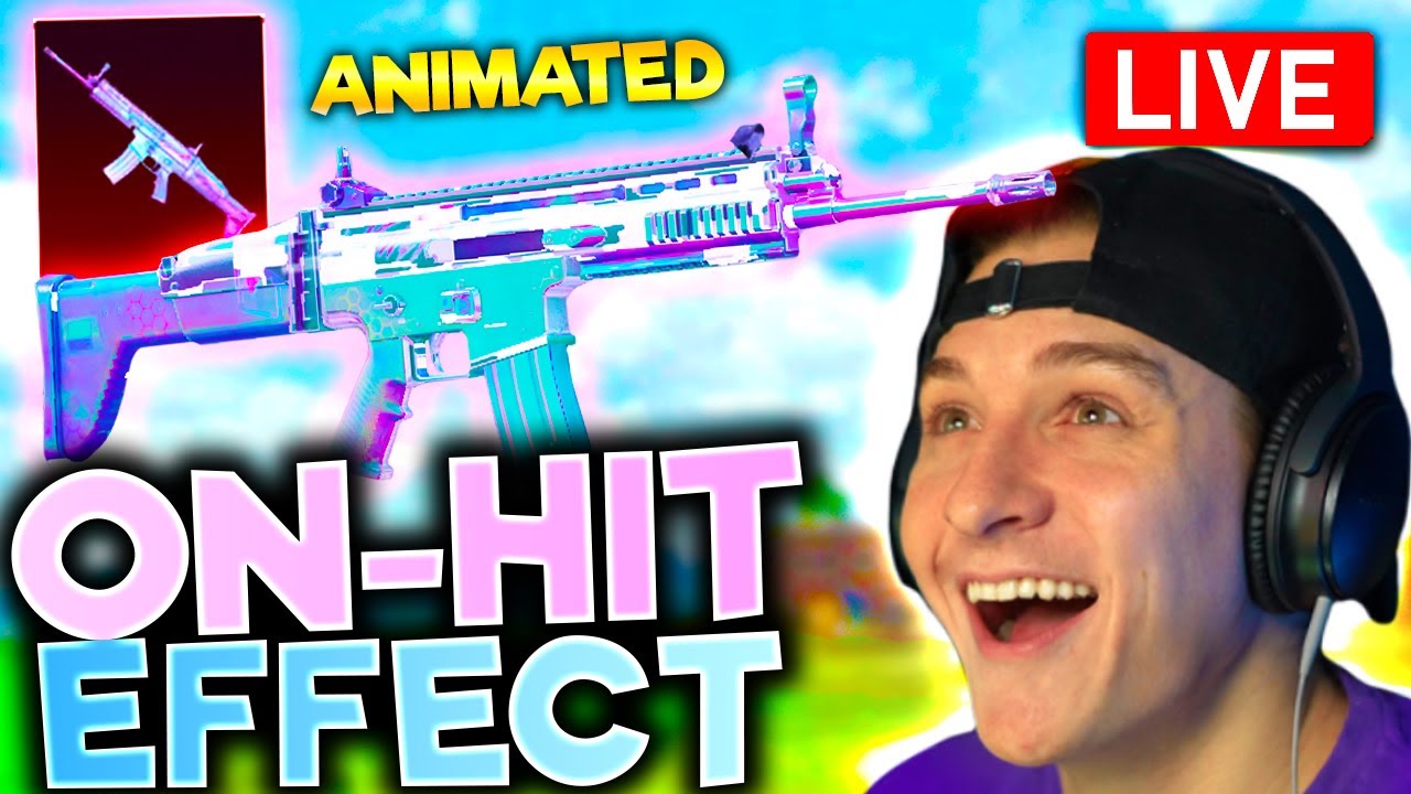🔴INSANE NEW MYTHIC SCAR has ON-HIT EFFECT?! PUBG MOBILE LIVE