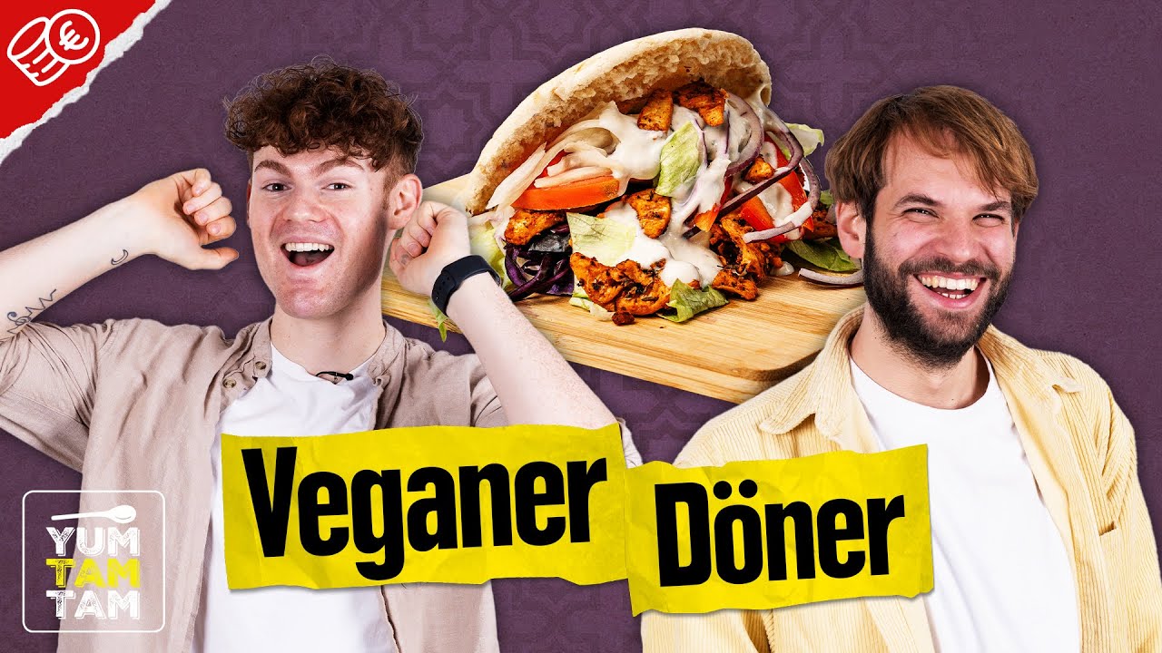 Veganer Döner | Veganes Döner Rezept mit Sojaschnetzel
